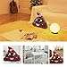 BESTOMZ Poop Plush Pillow Round Cushion Toy Brown Pink, 35 x 35 x 10 cm (Poop Girl)