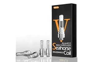 GENERIC 4 PCS Lohkak Seahorse Tips Ⅴ/5.0 Glass Accessories Replacement Parts for Pen Pro Plus Soldering Iron Welding Hardware Part