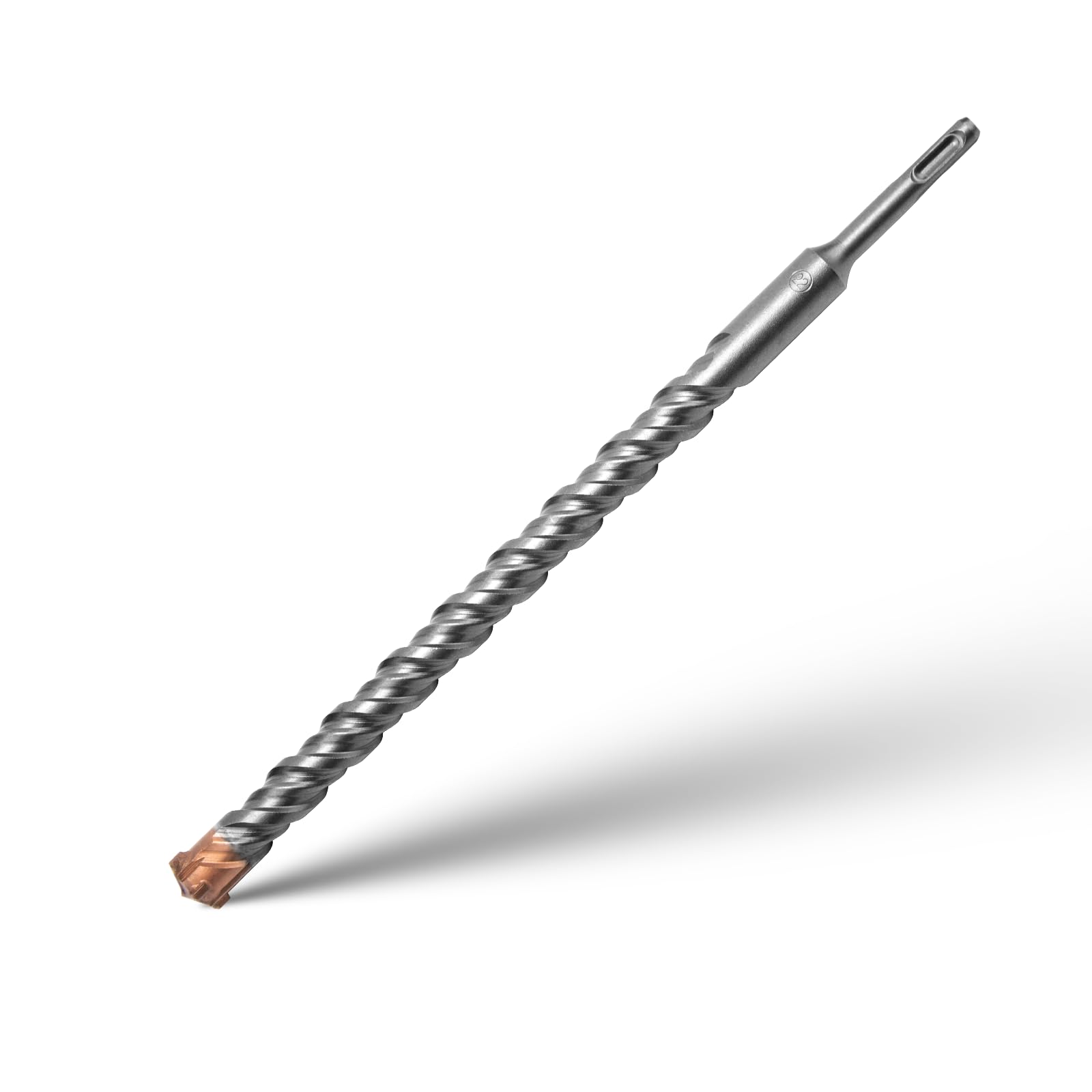 SDS Plus Hammer Drill Bits 22mm x 350mm Cross Drill Bits 4 Cutter Carbide Head Hammer Bit Tungsten Carbide Tip Rotary Impact Masonry Bit for Masonry, Stone, Concrete, Brick, Tiles