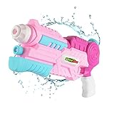 Goodayeah Water Gun Blaster Super Squirt Guns Water Pistol 35oz/32ft Soaker Summer Games for Kids Pool Toys(Pink)