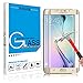 Samsung Galaxy S6 Edge Plus Screen Protector, DONWELL Full Screen Coverage Tempered Glass Screen Protector for Galaxy S6 Edge+/SM-G928 [3D Curved] [Edge to Edge] [HD Clear] [Bubble Free] [1 PACK GOLD]