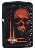 Zippo Harley-Davidson Orange Skull Pocket Lighter