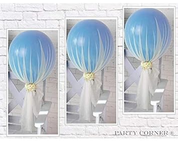 Amazon Com Party Tulle Balloons Kit 12 Pcs For Baby Shower Amazon Com Party Tulle Balloons Kit 12 Pcs For Baby Shower