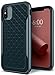 Caseology Apex for Apple iPhone Xs Case (2018) / for iPhone X Case (2017) - 3D Pattern Design - Aqua Green