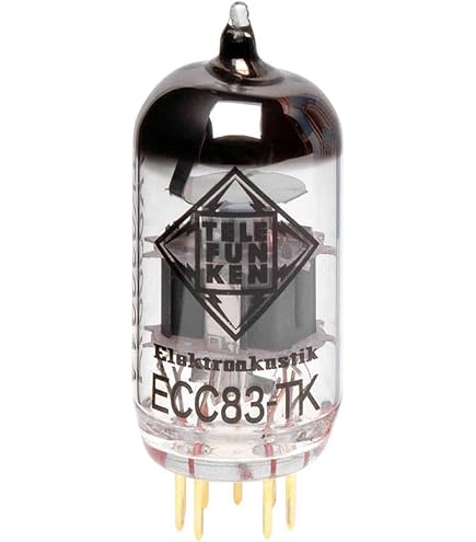 真空管　プリ管　telefunken ECC83 Amazon.com: TELEFUNKEN Black Diamond ECC83-TK Vacuum Tube Matched