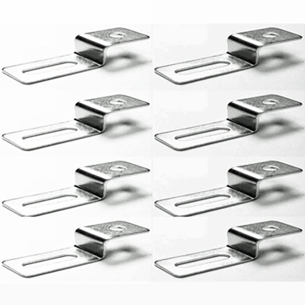 Photo 1 of (12 Pack) 1/8" Offset Clips With Adjustable Leg With Screws