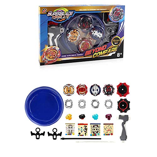 Mostimy Battling Top Burst Battle Avatar Attack Battle Set with Two Launcher and Grip Starter Set