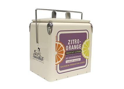 ZITRO de naranja Bebidas nevera en 40 50 y 60 Vintage Retro Diseño ...