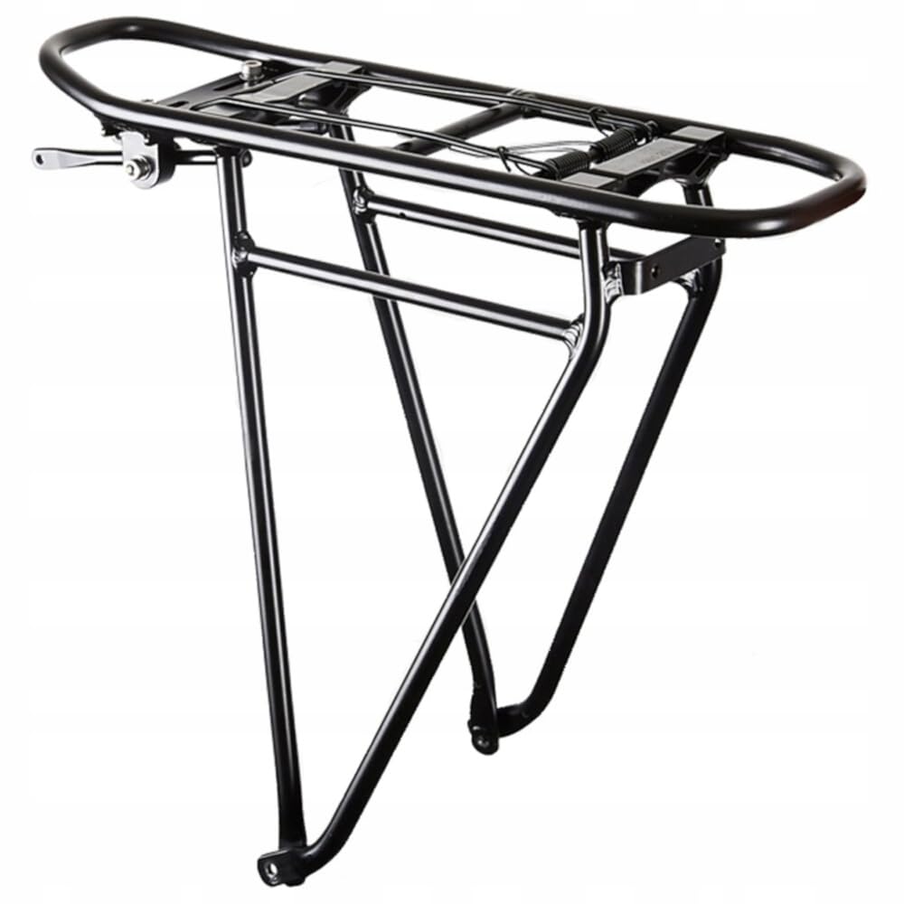 Racktime Unisex - Adult Eco 2 Tour Luggage Rack, Black, 28 Inches