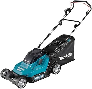 Makita DLM432Z Rasenmäher 2x18 V (ohne Akku, ohne Ladegerät), 36 V, Petrol