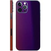 SopiGuard Sticker Skin for iPhone 12 Pro MAX Precision Edge-to-Edge Back and Sides Vinyl Decal (Flip Deep Space)