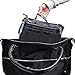Hockline Updated Purse Organizer Insert Handbag Organizer Bag in Bag Insert Liner Pocket with Handles (17 Pockets 4 Colors 3 Size)-Black-L