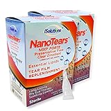 2-Pack Nanotears MXP Forte Preservative Free Lubricant Gel Eye Drops, Drops for Severe Dry Eye, 64 Total Vials