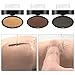 Eyebrow Powder Stamp, LuckyFine - Seal Eyebrow Waterproof for Eyebrows Beginners Busy People Eyebrows Brow Stamp Makeup Fashion Unique Brow Powder Gray Brown Coffee Brown