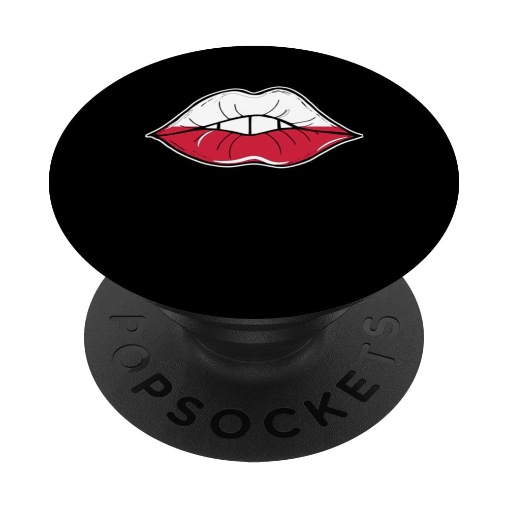 Poland Kiss Poland Polish PopSockets Swappable PopGrip