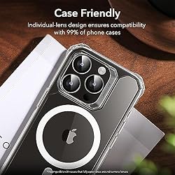 ESR Camera Lens Protector for iPhone 15 Pro Max/15