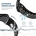 Hagibis Compatible Versa Bands Sport Silicone Replacement Bands for Versa Smart Fitness Watch (Black)