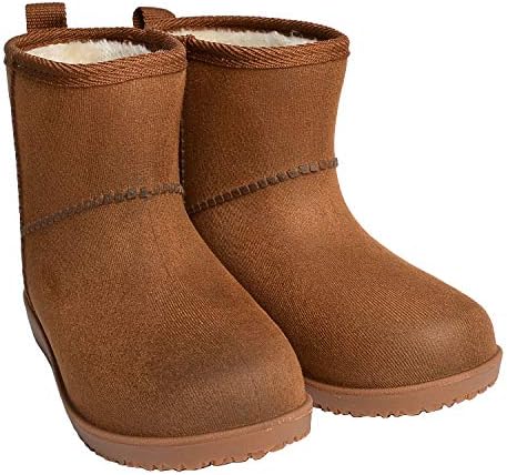 Amazon ムートンブーツ キッズ 完全防水 ムートン 防水 レインブーツ 女の子 男の子 Game307 おしゃれ 長靴 雨靴 柔らかい スノー ブーツ 子供 子供用 Hauhau ハウハウ シューズ バッグ