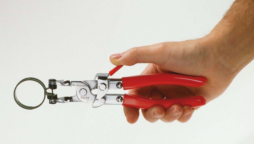 FACOM Clamping clamp Pliers, Short Jaws, tensioner, 15-56 mm, 1 Piece, DM.29