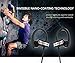 VICTONY Bluetooth Headphones,Wireless Sports Headphones,Sweatproof Running Gym Stereo Headsets Q7 (Silve)