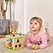 TOP BRIGHT Wooden Activity Cube - 1 Year Old Shape Shorter Bead Maze Toy Educational Baby Gifts for One Year Old Boys and Girls Small Size
