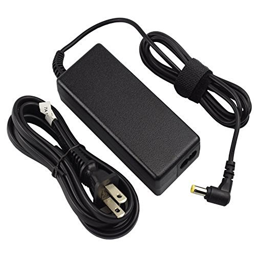 [UL Listed] Superer AC Charger Replacement for Acer Aspire R 14 R14 (Large Yellow Pin) R3-431T R3-471T R3-471TG Laptop Power Supply Adapter with 5Ft Cord (!!!Check Connector Photo!!!)
