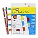 Redi-Tag Laser Index Tabs, Divider Tabs, Permanent Adhesive Indexes, Customizable Divider Labels, 1-1/8