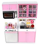 'Modern Kitchen 16' Battery Operated Toy Kitchen Playset, Perfect for Use with 11-12