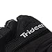 Trideer Ultralight Workout Gloves, Flexible Gym Gloves with Anti-slip Silica Gel Grip & Adjustable Velcro Strap, Exercise Gloves for Row Machine (Men & Women) (Black, L (Fits 8.0-8.7 inches))