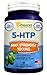 Pure 5-HTP (100mg, 180 Capsules) - Max Strength 5 HTP Supplement Pills, All Natural 5HTP to Improve Mood, Sleep & Relaxation, Increases Appetite Control to Aid Weight Loss, Stress Relief Vitamin