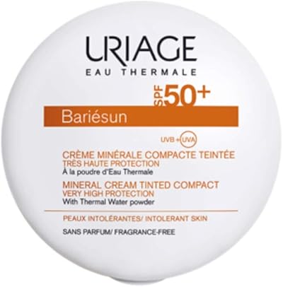 Uriage Bariésun Mineral Cream Compact SPF50+ 10g Fair Tint Mineral Sunscreen