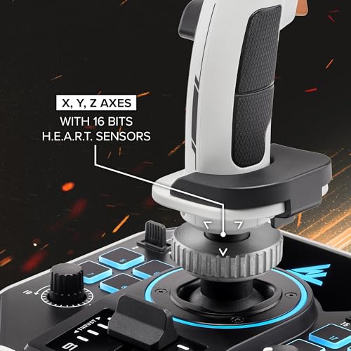 Thrustmaster Sol-R2 HOSAS, Hall Effect Technology for Ultra-Precise Gaming, 88 buttons Ideal for Space Flight Simulation (compatible with PC)
