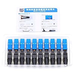 KELUSHI 100 pcs SC Fiber Optical Quick Connector