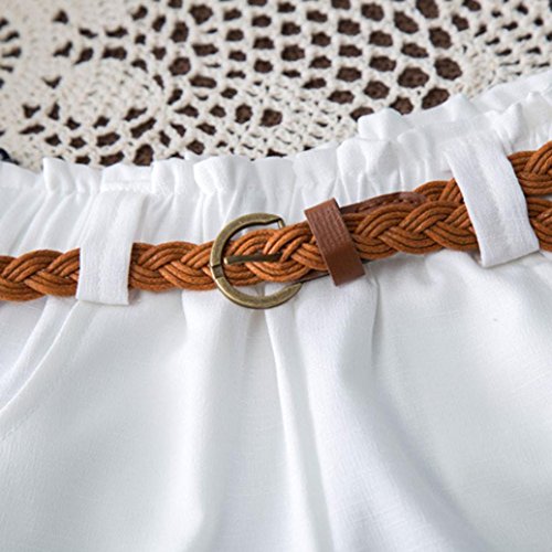 image for Girls Dresses,Haoricu Hot Sale 3PCS Toddler Kids Summer Clothes T-shir