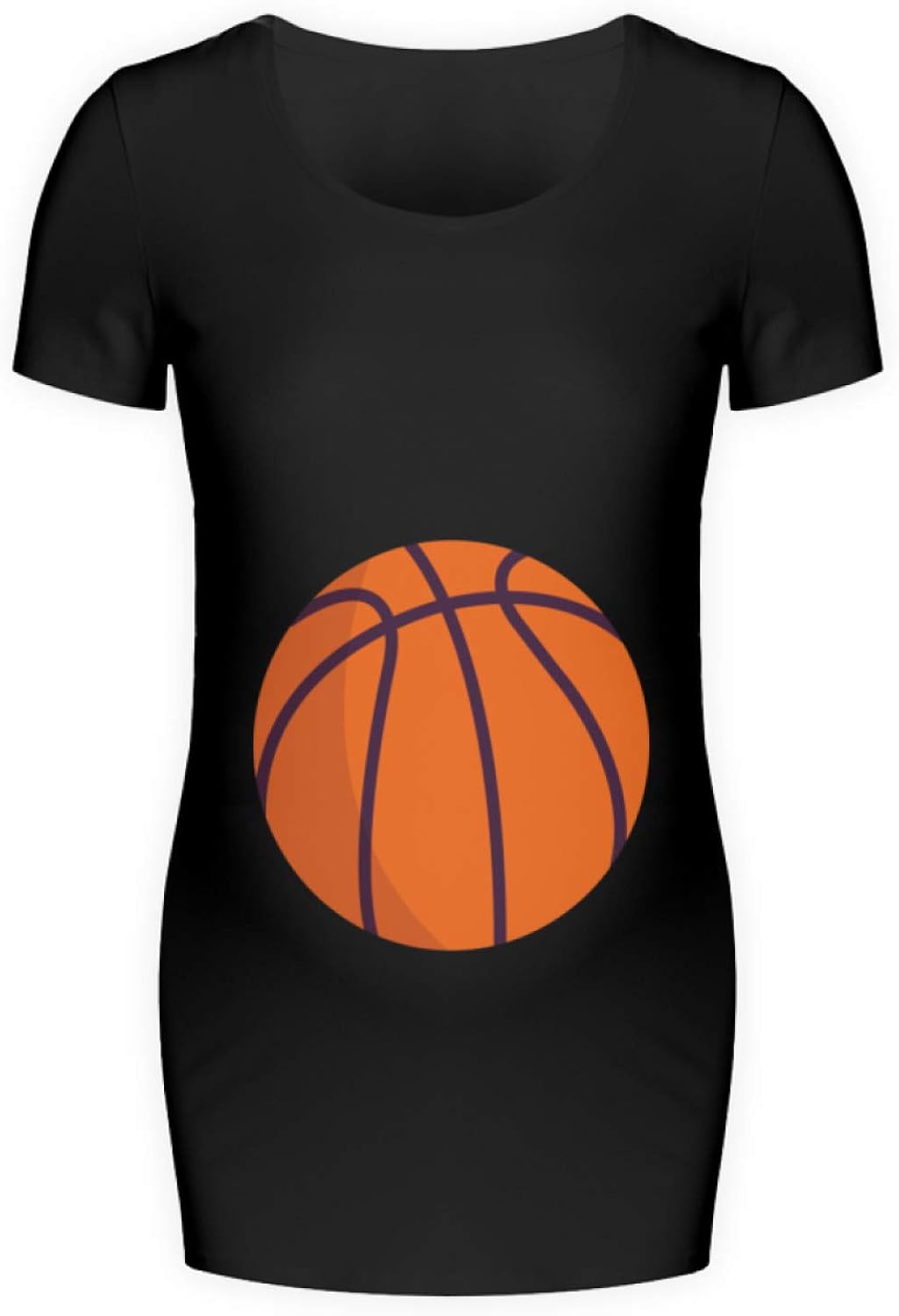 Lustiges Umstandsshirt Baby Umstandsmode Basketball Schwangerschaftsshirt Babybauch Top Schwangerschafts Shirt