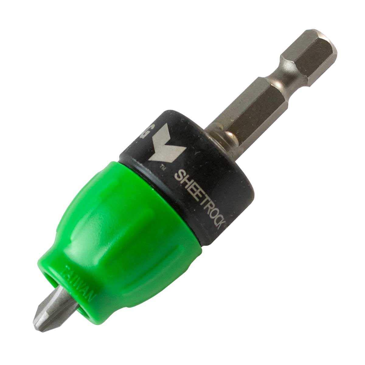 USG Sheetrock 'The Dimpler' Drywall Screw Setter Bit Reversible with