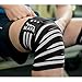 Mava Sports Knee Wraps (Pair) for Men & Women | Ideal for Cross Training, WODs, Gym Workouts, Weightlifting, Fitness & Powerlifting | Knee Straps for Squats | 72