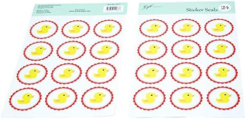 Rubber Duck Sticker Seals