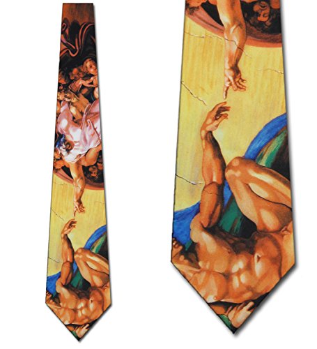 Michelangelo Creation of Adam Tie NeckTies