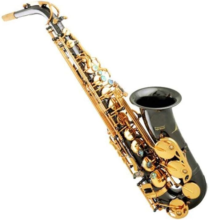 WYKDL Alto Saxphone latón Lacado Oro mi Bemol Sax Tipo de Clave