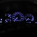 Partsam Ba9s 1-5050-SMD Instrument Panel LED Light Gauge Cluster Bulbs Repair Kits, Blue, Pack of 10