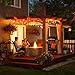 Crystal Ball Lights, Mulcolor 33ft/10m 100 LED Fairy Bubble Crystal Ball Lights Decorative Outdoor Globe String Lights for Christmas Trees, Garden, Patio, Wedding, Party and Holiday,Warm White
