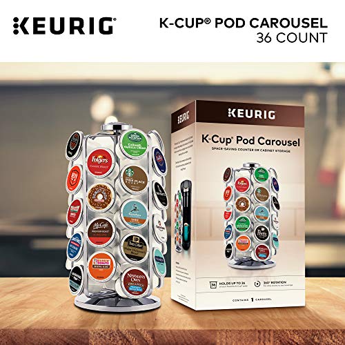 Keurig Storage Carousel, Coffee Pod Storage, Holds up to 36 Keurig K