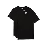 Lacoste Men's 100% Cotton Slim Fit V-Neck