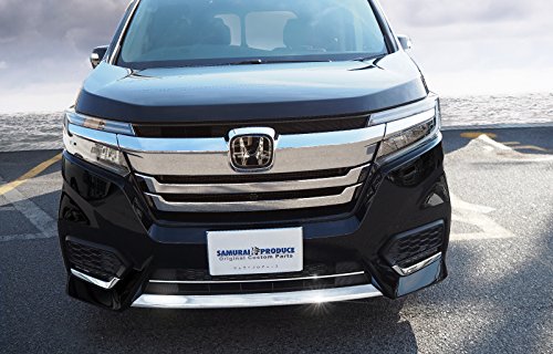 国際ブランド サムライプロデュース ホンダ 新型 ステップワゴン スパーダ Rp3 4 5 後期 フロントリップ ロアグリル ガーニッシュ 2点 カスタム パーツ B079dq9ygq 無料長期保証 90a3acu P1ai