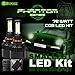 New Super Bright COB LED Chip 8000LM Headlight Conversion Kit - Cool White 6000K 6K - High Beam - 9005 / HB3