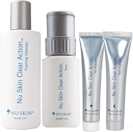 Amazon Nuskin ニュースキン クリアアクション システム 並行輸入品 ニュースキン Nuskin フェイスケアセット 通販
