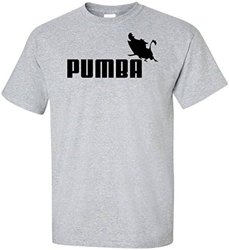 Pumba Graphic Clothing - T-Shirt - Gray - X-Large