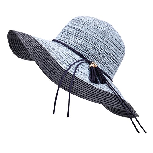 Somaler Women Floppy Sun Hat Summer Wide Brim Beach Cap