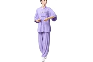 ZooBoo Women's Fashion Chinese Traditional Tai Chi Uniform Kung Fu Clothing